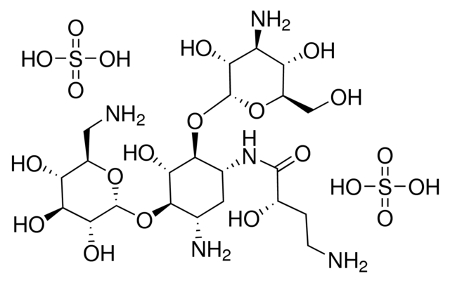 Amikacin Sulphate for Lab use Potency not less than 900 mcg/mg