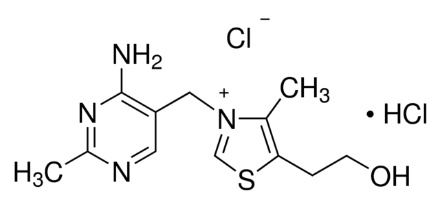 Thiamine Hydrochloride (Vitamin B1 hydrochloride) 99.0% Cell Culture Tested