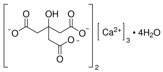 Calcium Citrate Tetrahydrate Plant Culture Tested