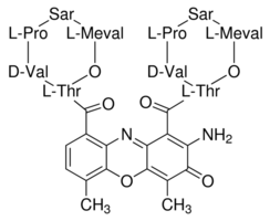 Actinomycin D, Cell Culture Tested (Recommended for use in cell culture applications at 1 mg/L)