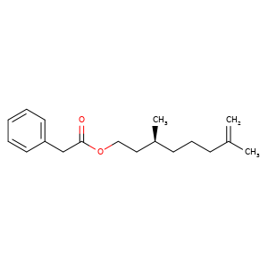 Rhodinyl Phenyl Acetate for Synthesis