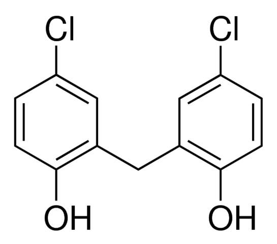 Dichlorophene Pract  for Synthesis [5,5-Dichloro-2,2-Dihydroxy Diphenyl Methane, bis (5-Chloro-2-Hydroxyphenyl) Methane]