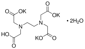 Ethylene Diamine Tetra Acetic Acid tripotassium Salt (Dihydrate) Reagent for Complexometry