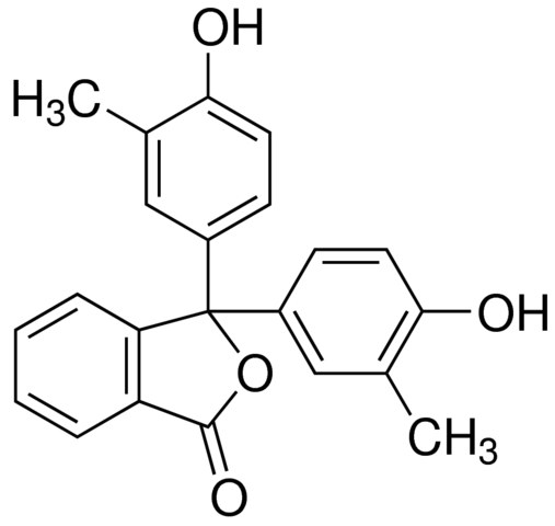 o-Cresolphthaleine pH Indicator
