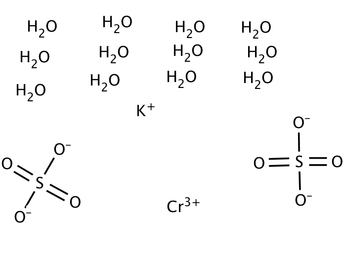 Chromium (III) Potassium Sulphate Dodecahydrate