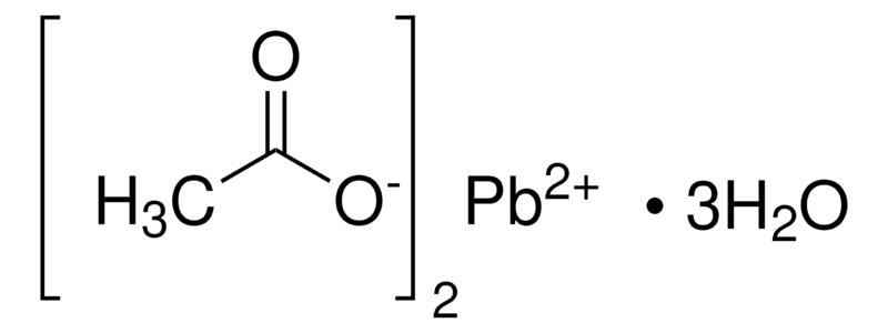 Lead Acetate Trihydrate