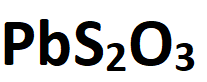 Lead (II) Thiosulphate