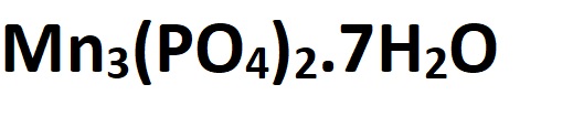 Manganese Phosphate Heptahydrate